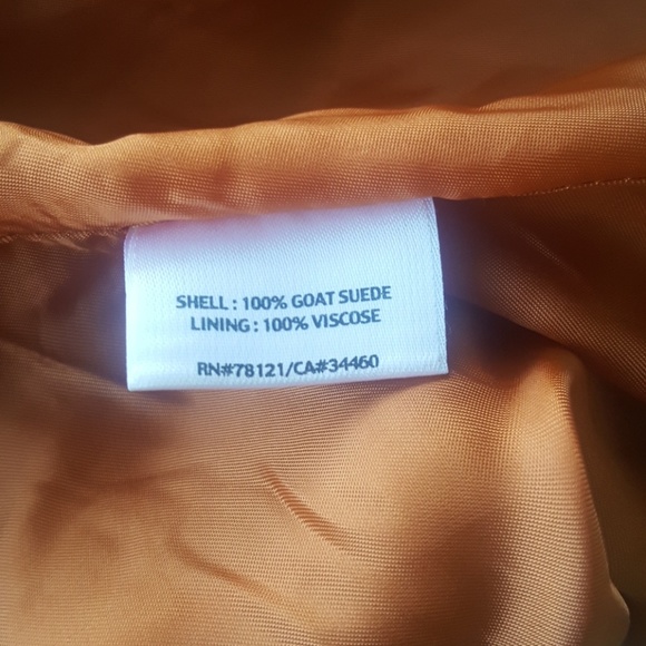 SOLD!! EILEEN FISHER Suede Jacket - Size Medium - Picture 6 of 6